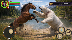 Wild Horse Life Simulator 3D Screenshot 1