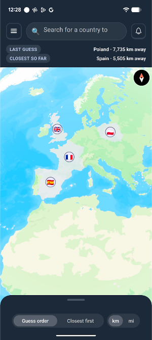 PocketGlobe: Geography Game Screenshot 0