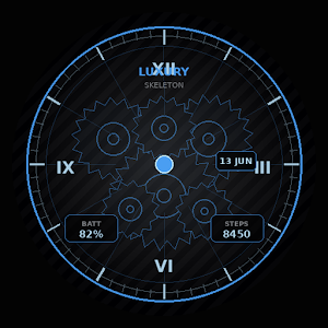 Luxury Skeleton Watch Face Screenshot 3