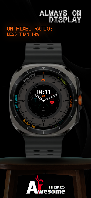 Auraxis - Hybrid Watch Face Screenshot 1