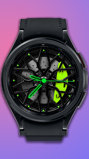 G63 Car Rim Watch Face Screenshot 3