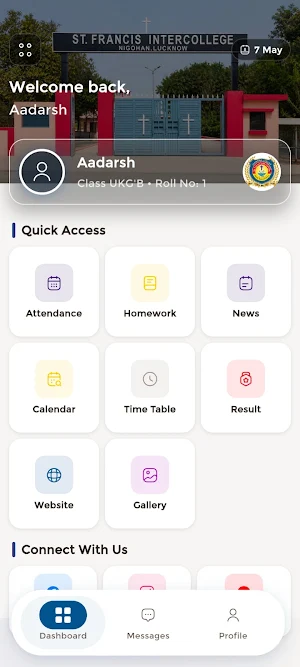 St Francis Student Screenshot 2