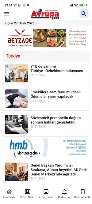 Avrupa Güncel Screenshot 2