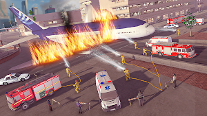 Firefighting Truck Game 2024 Screenshot 0