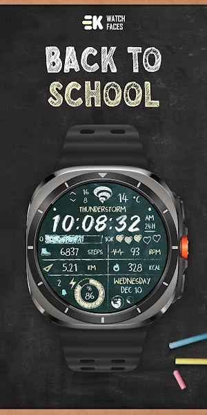Back to School - Watch Face Screenshot 0