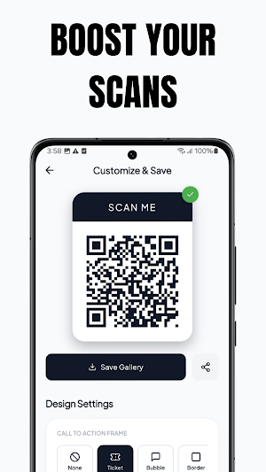 QR Code Scanner & Generator Screenshot 0