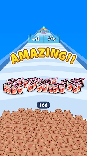 Yumyum Race: Capybara Rush Screenshot 0