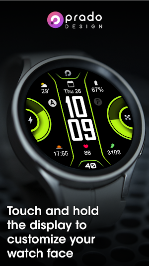 ACTIVE 55 Digital Watch Face Screenshot 3