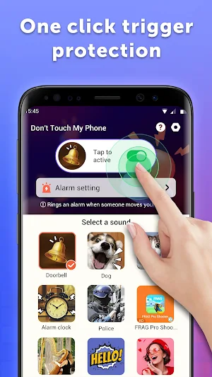 Dont touch my phone-TheftAlarm Screenshot 2