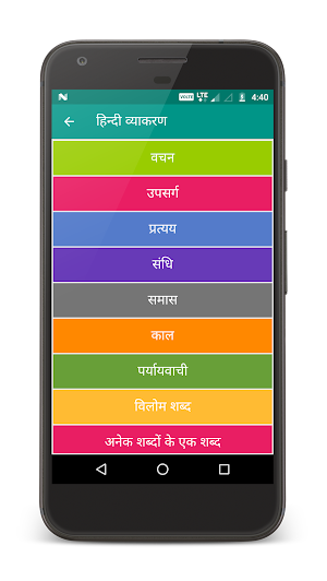 हिन्दी व्याकरण (Hindi Grammar) Screenshot 2