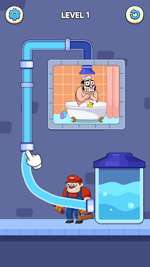 Water Flow - Draw The Pipe Screenshot 1