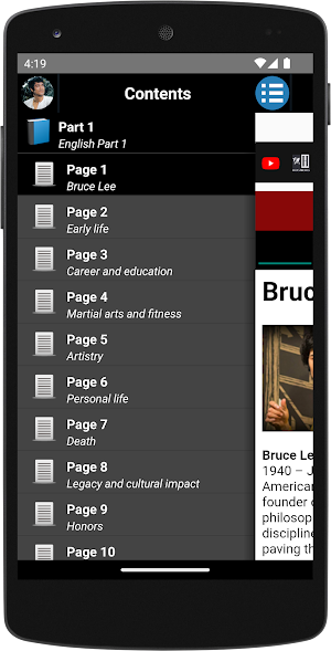 Bruce Lee - Biography Screenshot 0