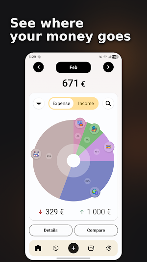 Wally Budget & Expense Tracker Screenshot 0
