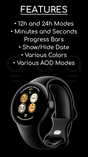 AD Circles - Watch Face Screenshot 3