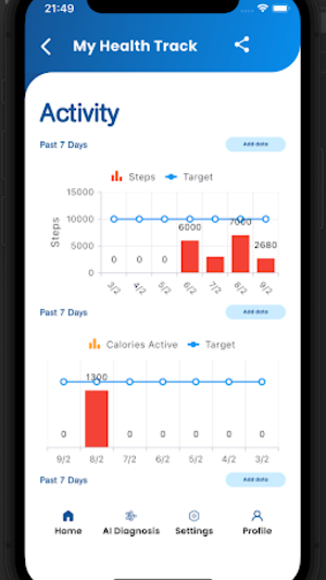 Cimas Health Sync Screenshot 2