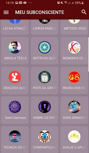 MEU SUBCONSCIENTE - LEI DA ATRAÇÃO Screenshot 3