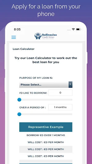 Ballinasloe Credit Union Mobile Screenshot 2