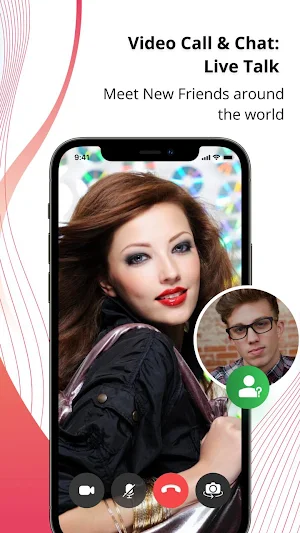 Video call and chat -Live talk Screenshot 3
