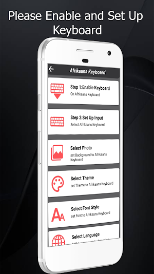 Afrikaans Keyboard Screenshot 1