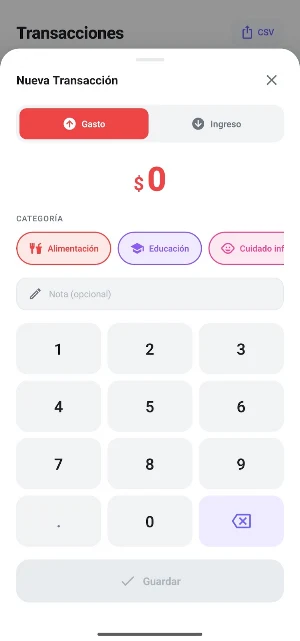 FinanzApp - Control Finanzas Screenshot 1