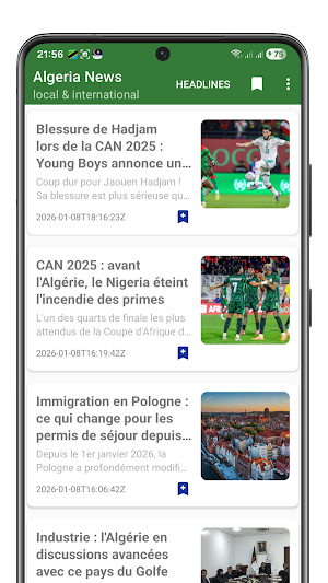 Algeria News Screenshot 0
