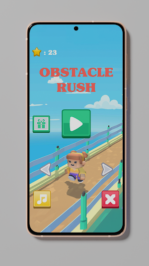 Obstacle Rush - Avoid & Run Screenshot 0