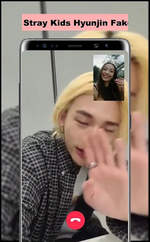 Hyunjin Fake Call Screenshot 1