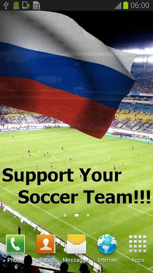 Russia Flag Live Wallpaper Screenshot 0