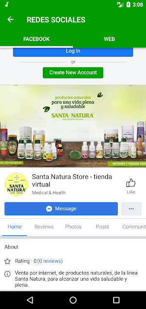 Santa Natura Radio Screenshot 3