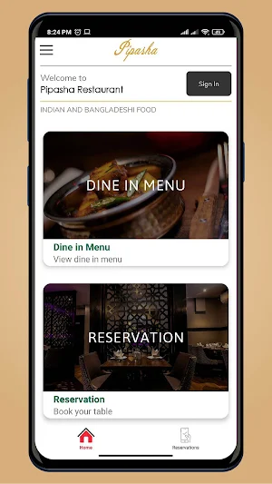 Pipasha Restaurant Screenshot 1