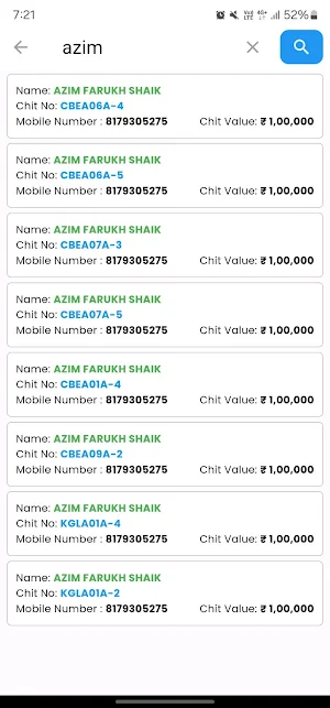 Vaighai Chits Collection Screenshot 2
