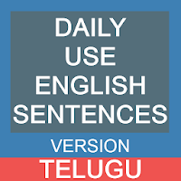 Daily Use English Sentences In Telugu