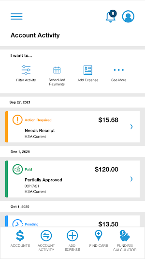 TaxSaver Plan HSA App Screenshot 0