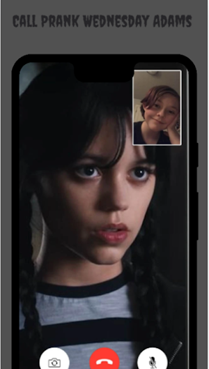 Wednesday Adams call prank Screenshot 0