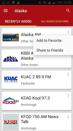 Alaska Radio Stations - USA Screenshot 1