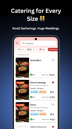 Caterings & Tiffins Screenshot 3