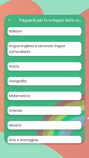 Indicazioni nazionali secondaria primo grado 21/22 Screenshot 2