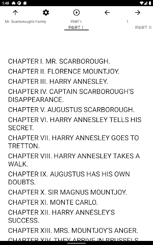 Book, Mr. Scarborough's Family Screenshot 3