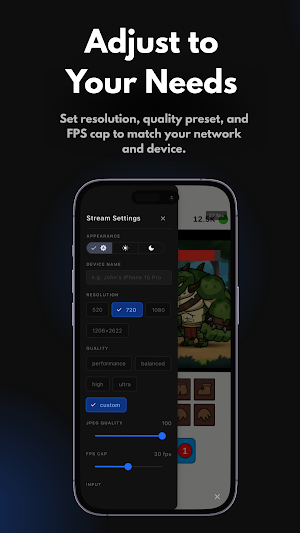 GamePeek Unity Remote Display Screenshot 2