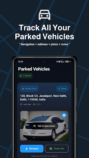 Find My Parked Car – EasySpot Screenshot 2