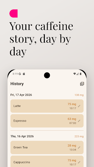 Coffee Clock Screenshot 2