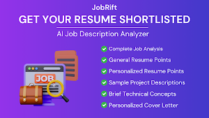 JobRift: AI Job, Resume & CV Screenshot 0