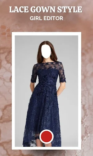 Lace Gown Style for Ladies Screenshot 2