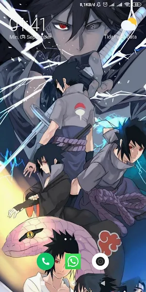 Sasuke Ninja Wallpaper HD 4K Screenshot 1