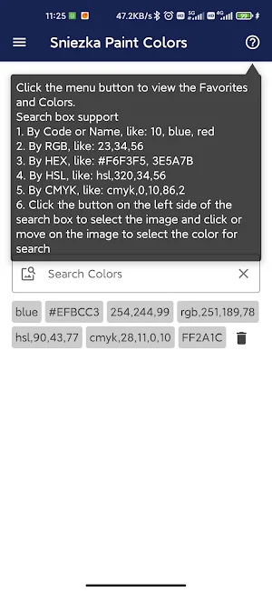 Sniezka Paint Colors Screenshot 0
