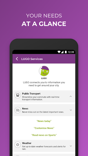LUGO - Food, news & transit Screenshot 3