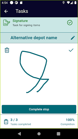 BlueRock Driver App Screenshot 3