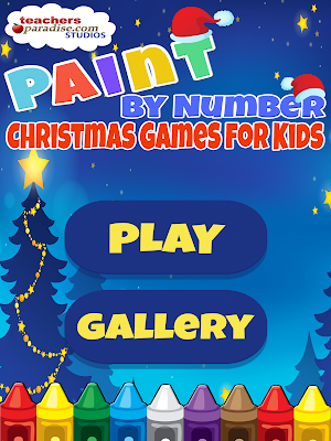 Paint By Number Christmas Game Screenshot 2