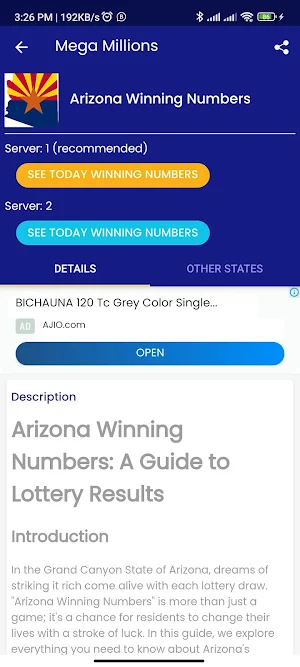 Mega Millions Result - Numbers Screenshot 2