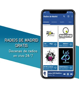 Radios de Madrid Free Screenshot 0
